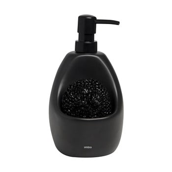 Dispenser pentru săpun și suport pentru un burete umbra joey, negru