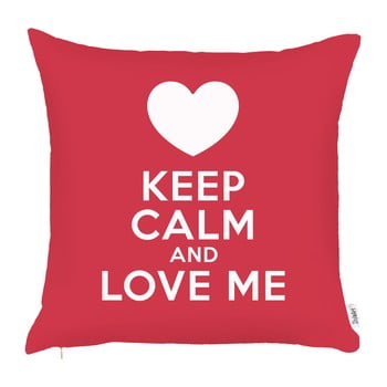 Față de pernă apolena keep calm, 43 x 43 cm, roșu