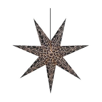 Decorațiune luminoasă suspendată markslöjd karla, ø 75 cm, negru