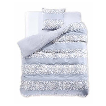 Lenjerie din bumbac cu 2 fețe pentru pat dublu decoking diamond tenshi, 200 x 220 cm