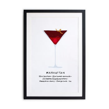 Tablou/poster înrămat really nice things manhattan, 40 x 50 cm