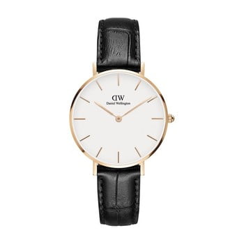Ceas de damă daniel wellington petite reading, ⌀ 32 mm, alb-roz auriu
