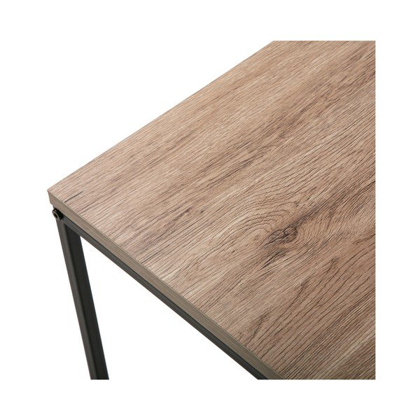 Sada 2 stolků v dekoru dubového dřeva Versa Meno