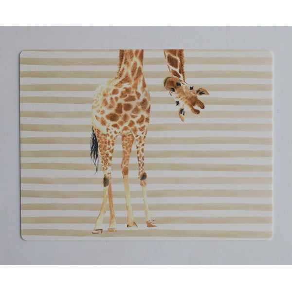 Podložka na stůl Little Nice Things Giraffe, 55 x 35 cm