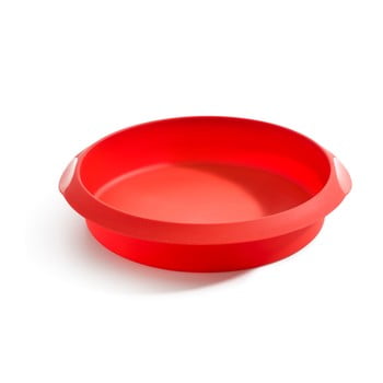 Formă din silicon pentru copt lékué, ⌀ 24 cm, roșu