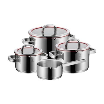 Set 4 oale din oțel inoxidabil cu capac wmf function 4