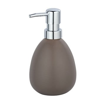 Dozator din ceramică pentru săpun lichid wenko polaris, maro