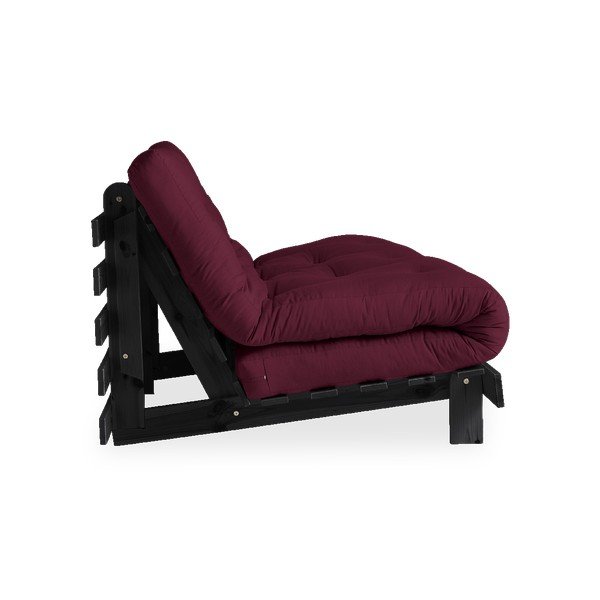 Variabilní pohovka Karup Design Roots Black/Bordeaux