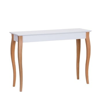 Masă ragaba console, lungime 105 cm, alb