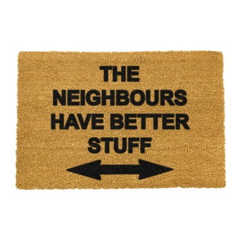 Covoraș intrare din fibre de cocos artsy doormats neighbours have better stuff, 40 x 60 cm