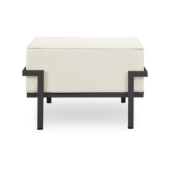 Puf adecvat pentru exterior calme jardin cannes, bej - negru