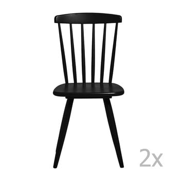 Set 2 scaune marckeric jade, negru