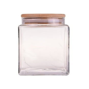Recipient din bambus cu capac bambum lagos angled small size