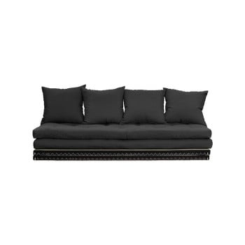 Canapea extensibilă karup design chico dark grey, gri închis