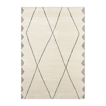 Covor elle decor glow beaune, 200 x 290 cm, crem - gri
