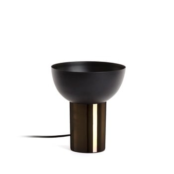 Veioză la forma amina, înălțime 20 cm, negru