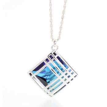 Colier cu cristale swarovski laura bruni cage