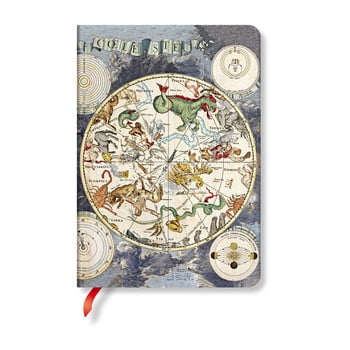 Agendă paperblanks celestial planisphere, 12 x 17 cm