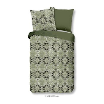 Lenjerie de pat din bumbac satinat descanso smiel, 140 x 200 cm