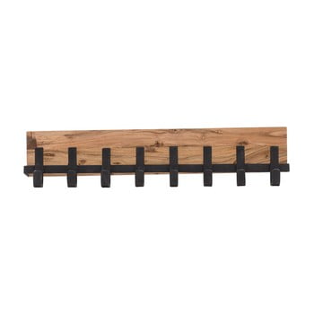 Cuier de perete din lemn de salcâm woox living finn