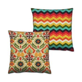 Set 2 perne gravel colors i, 42 x 42 cm