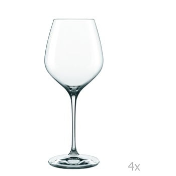 Set 4 pahare din cristal nachtmann supreme burgundy, 840 ml