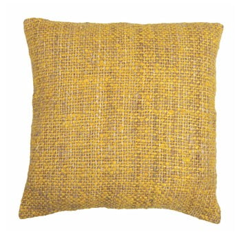 Față de pernă tiseco home studio chambray, 45 x 45 cm, galben