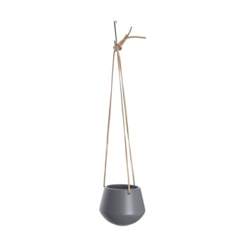 Ghiveci suspendat pt living skittle, ⌀ 12,2 cm, gri