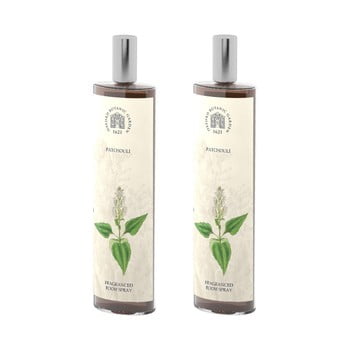 Set 2 spray-uri parfumate de interior cu aromă de patchouli bahoma london fragranced, 100 ml