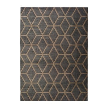 Covor universal, 80 x 150 cm, gri - auriu