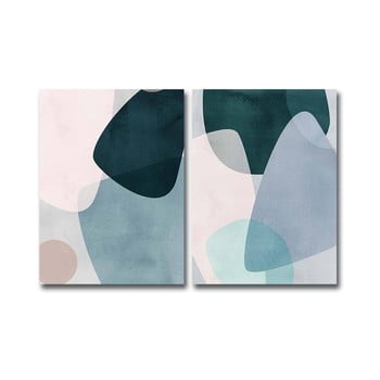 Set 2 tablouri canvart fulaza