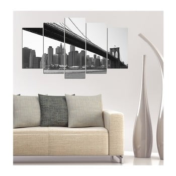 Tablou din mai multe piese 3d art tanta, 102 x 60 cm