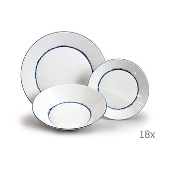 Set 18 farfurii din porțelan thun tom