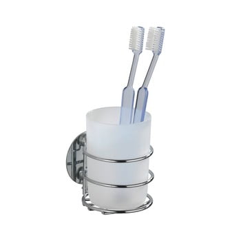 Suport pentru periuțe de dinți autoadeziv wenko turbo-loc, până la 40 kg