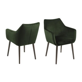 Scaun dining actona nora, verde