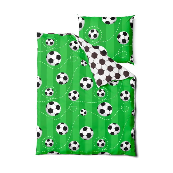 Dětské bavlněné povlečení Bonami Selection Soccer, 140 x 200 cm