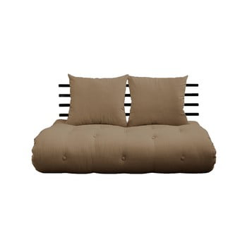 Canapea extensibilă karup design shin sano black/mocca, maro