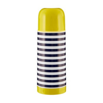 Sticlă termos cu capac verde premier housewares mimo, 350 ml, alb - albastru