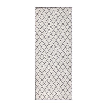 Covor reversibil bougari malaga, 80 x 250 cm, gri