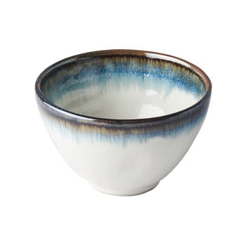 Bol înalt din ceramică mij aurora, ø 13 cm, alb