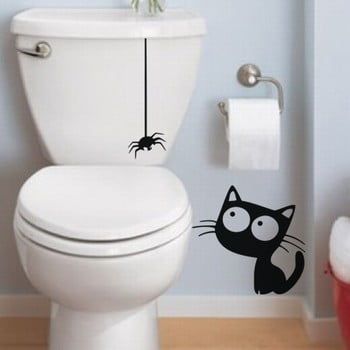 Autocolant ambiance cat and spider