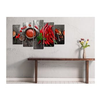 Tablou din mai multe piese 3d art duro garruto, 102 x 60 cm