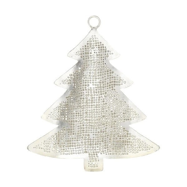 Kovová vánoční dekorace ve stříbrné barvě A Simple Mess Julia Tree