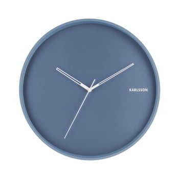 Ceas de perete karlsson hue, ø 40 cm, albastru