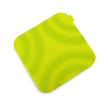 Suport din silicon pentru oală fierbinte vialli design, verde