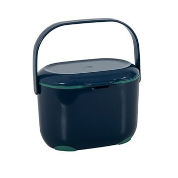 Recipient pentru compost deșeuri organice addis caddy, 2,5 l, albastru-verde