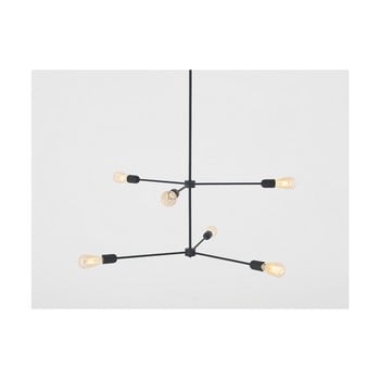 Lustră custom form triso hexa, negru