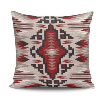 Pernă indian pattern, 45 x 45 cm, cu umplutură