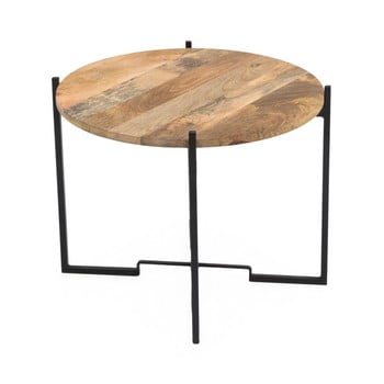 Masă de cafea cu structură din fier woox living fera, ⌀ 63 cm