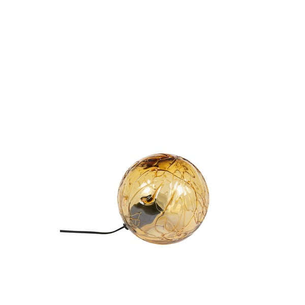 Stolní lampa ve zlaté barvě Dutchbone Lune, ø 24 cm